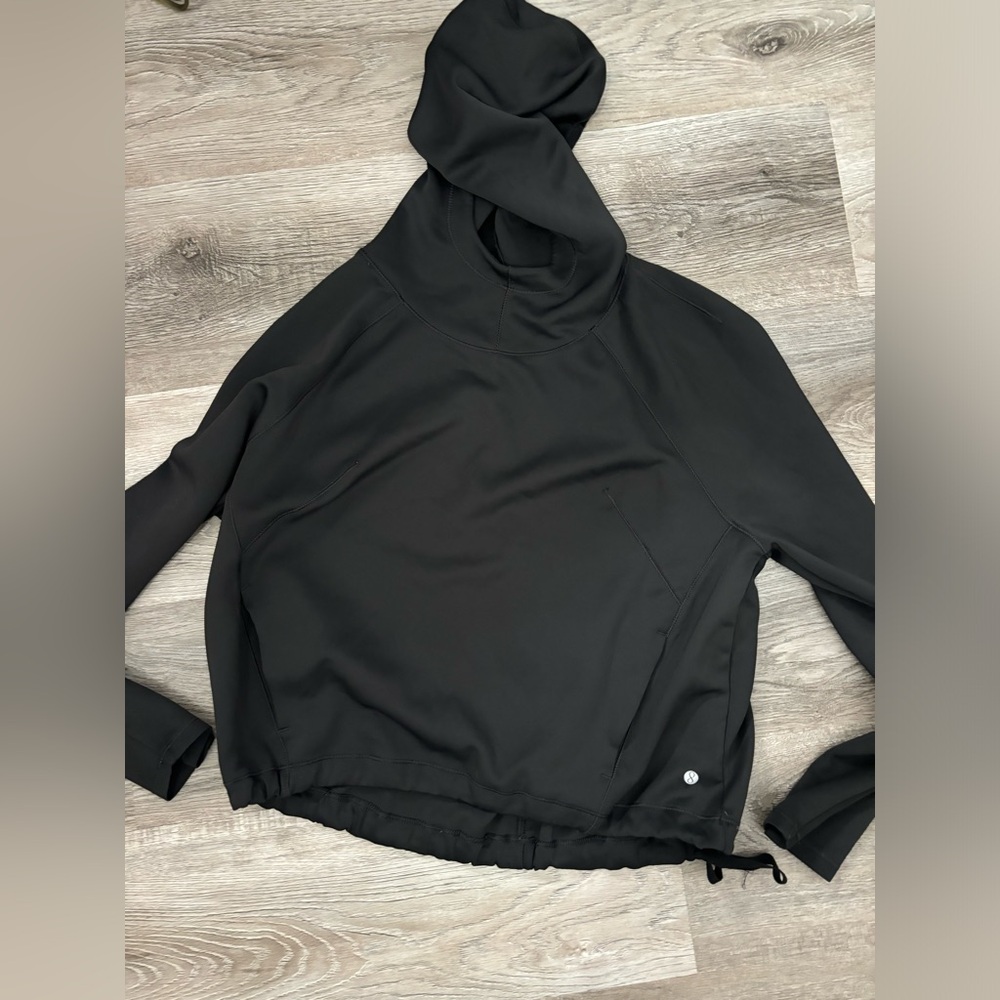 Layers Quick Dry Hoodie Size Small in Black - Women’s active hoodie quick dri